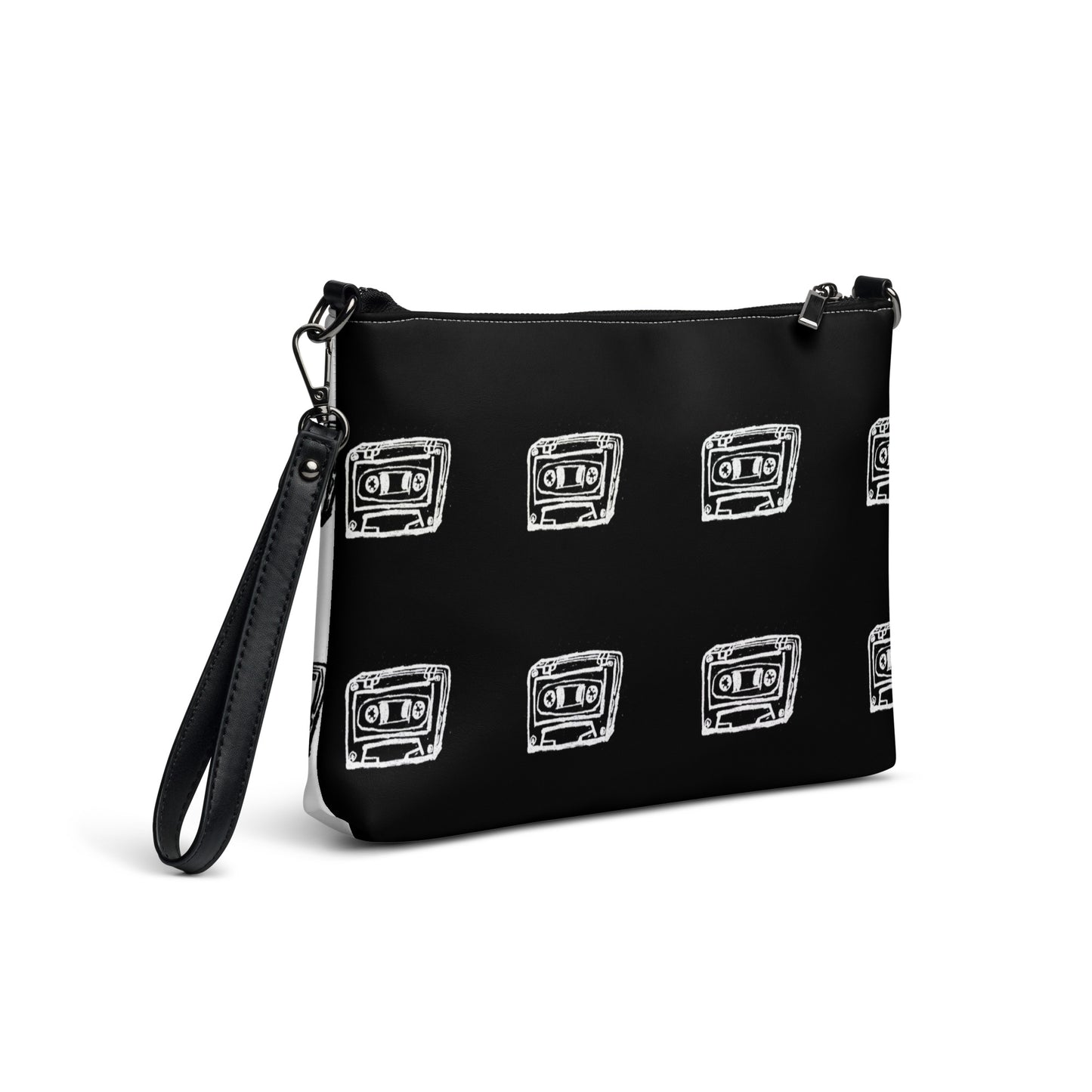 Crossbody bag white/black 2 side by OSB Lifestyle