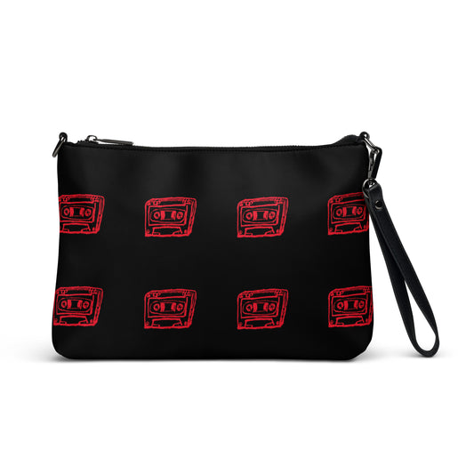 Crossbody bag Black/rose tape  by OSB Lifestyle