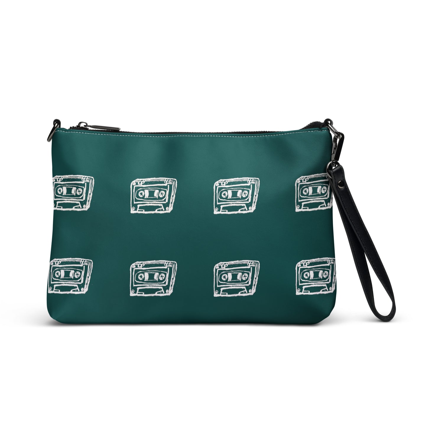 Crossbody bag Forest green/white by OSB  Lifestyle