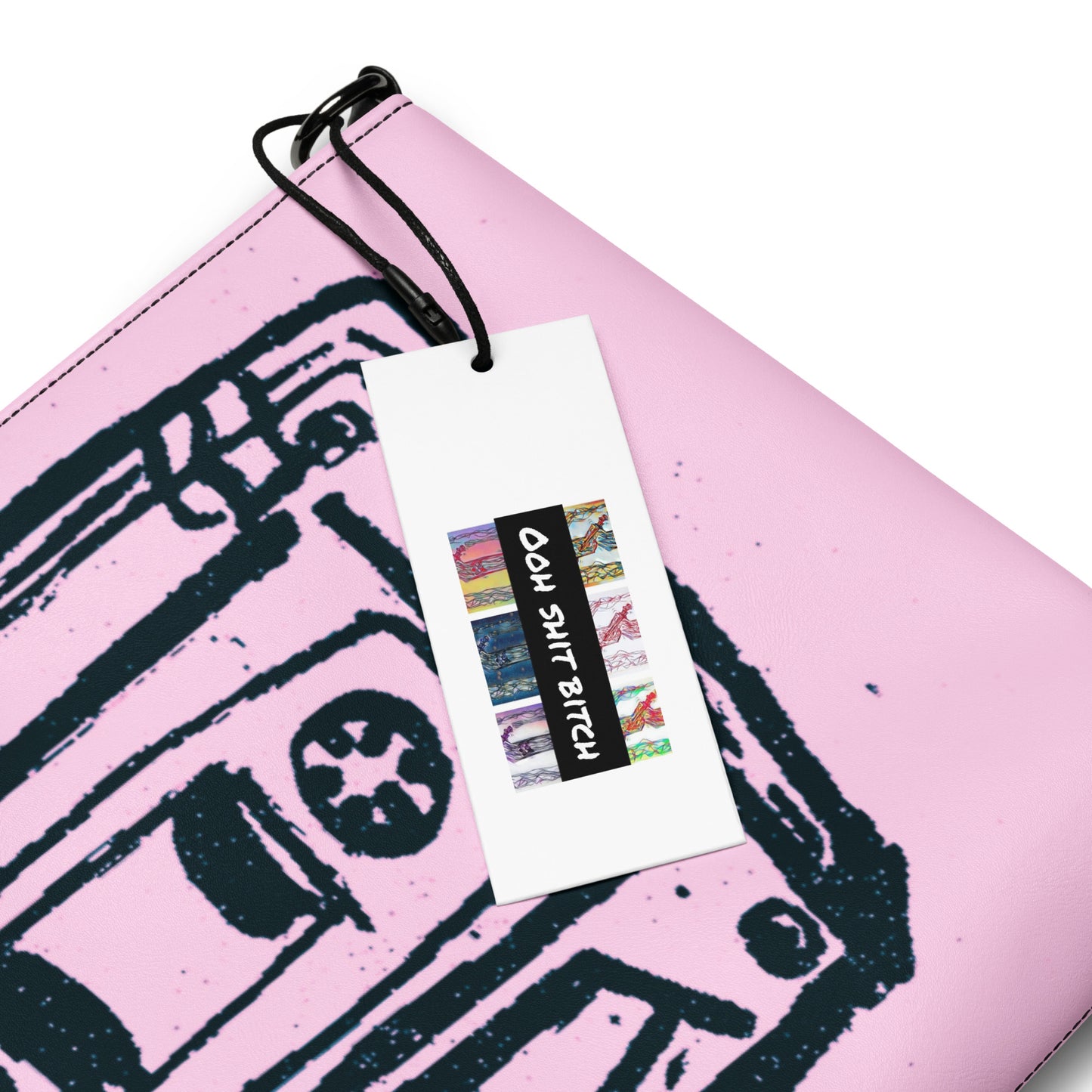Crossbody bag Pink big tape by OSB Lifestyle