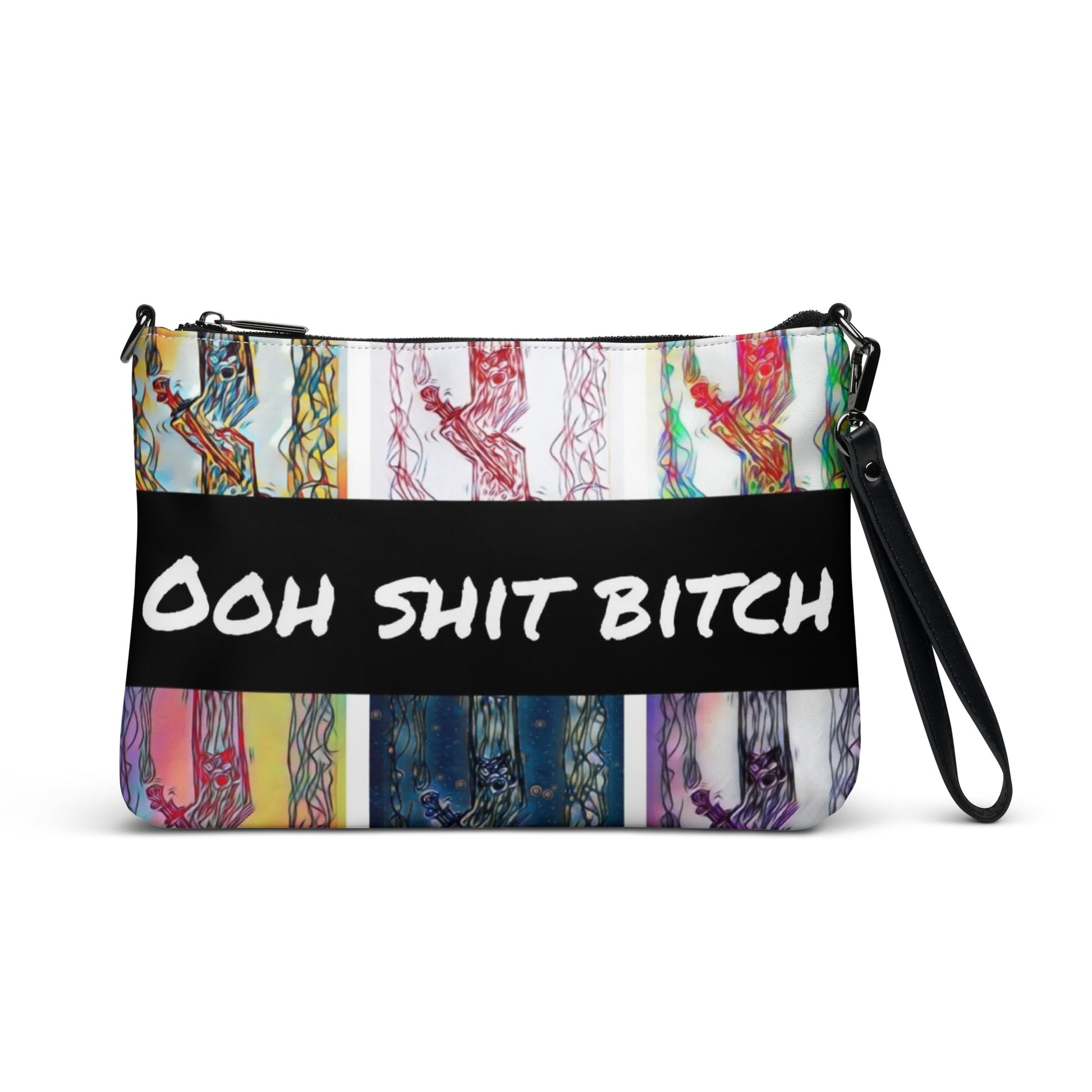 Crossbody bag oohshitbitch/white by OSB Lifestyle
