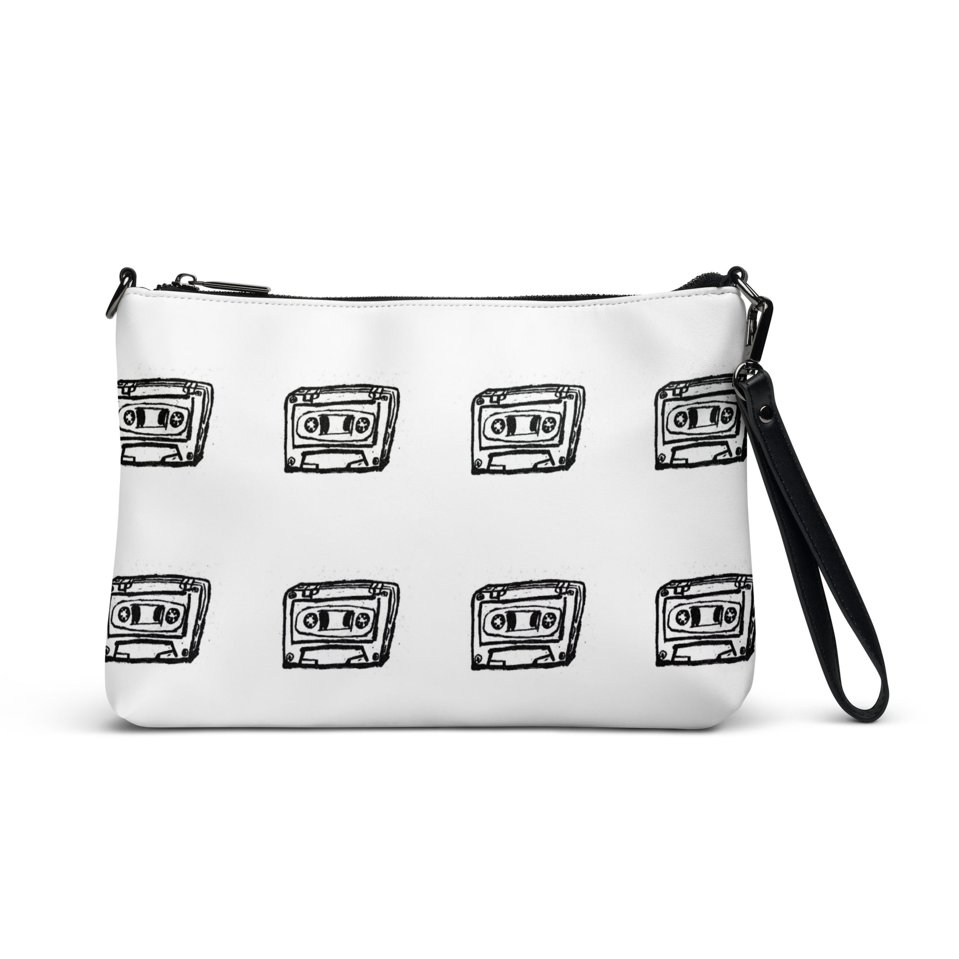 Crossbody bag white/black 2 side by OSB Lifestyle