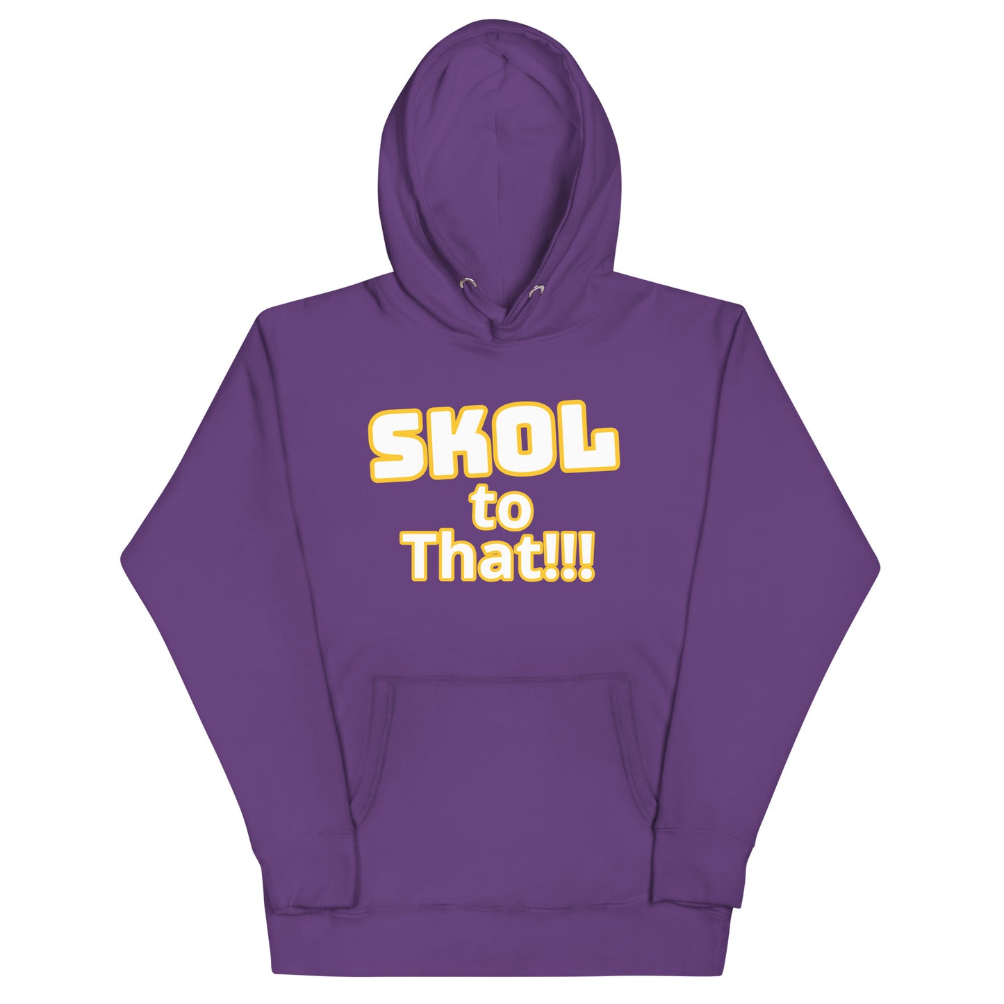 Purple hoodie with skol to the that !!!! By OSB Lifestyle 