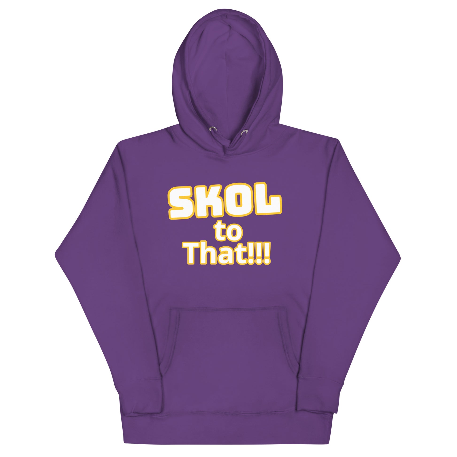 Purple hoodie with skol to the that !!!! By OSB Lifestyle 