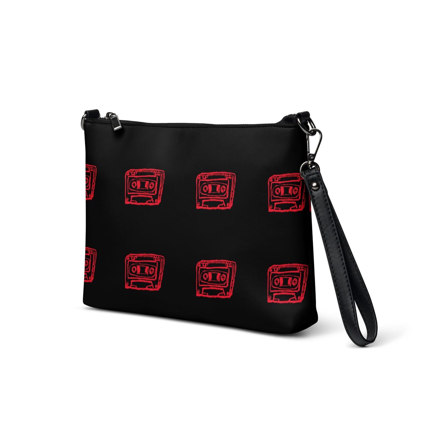 Crossbody bag Black/rose tape  by OSB Lifestyle