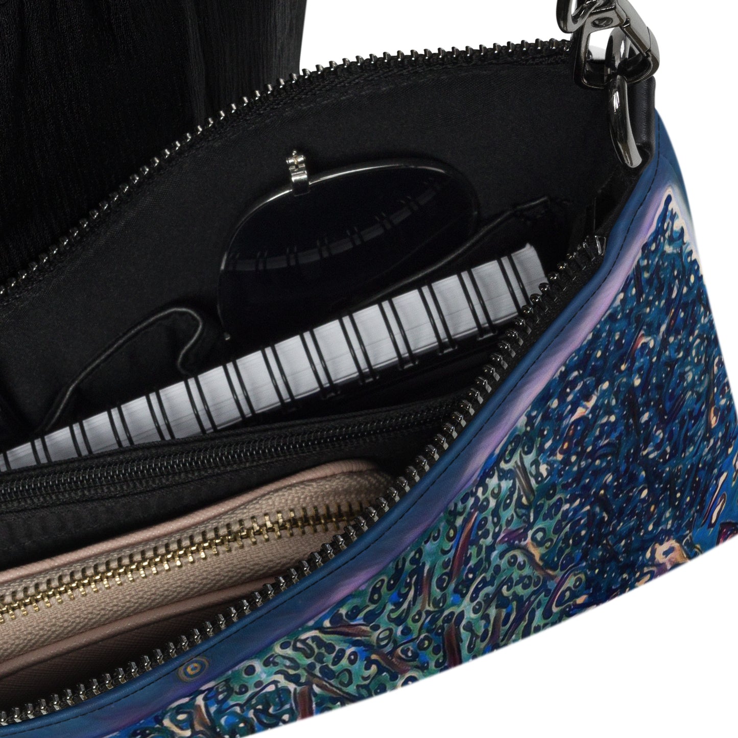 Crossbody bag 3 trees purple by OSB Lifestyle