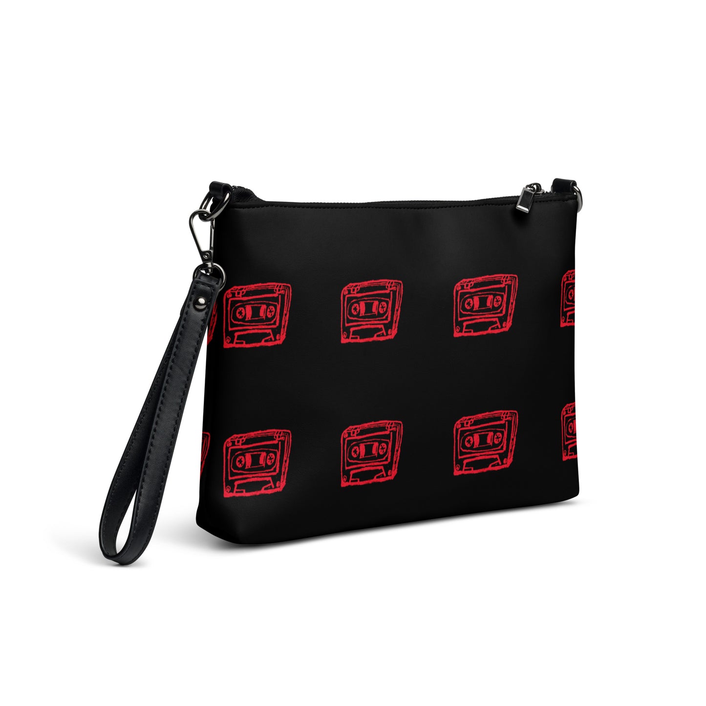 Crossbody bag Black/rose tape  by OSB Lifestyle