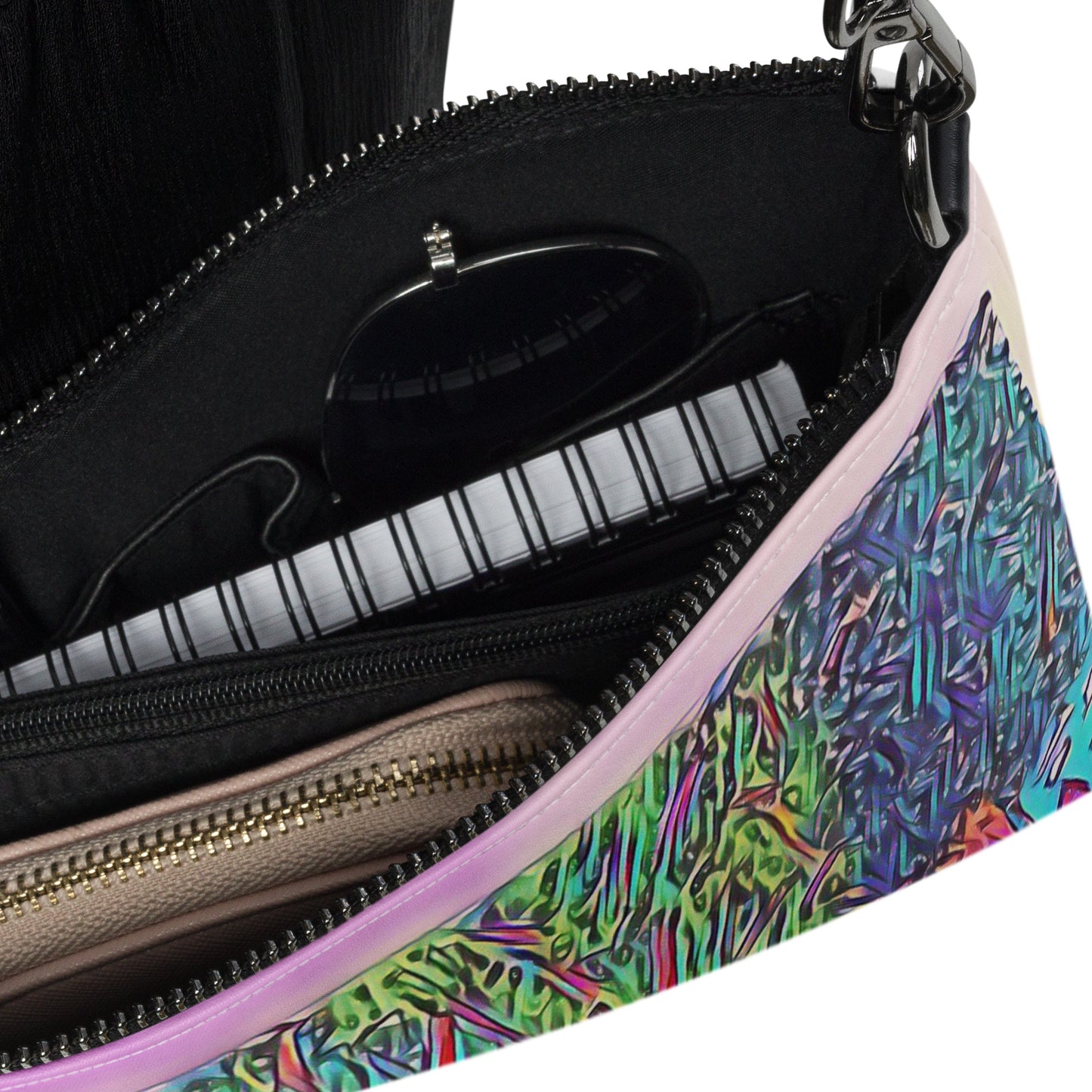 Crossbody bag 3 trees light pink by OSB Lifestyle